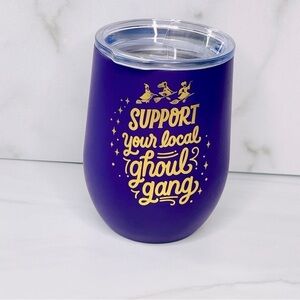 Hallmark Disney Hocus Pocus Ghoul Gang Stainless Steel Stemless Glass, 11 oz.